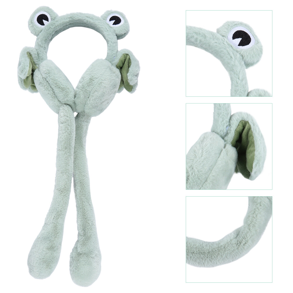 Plush Airbag Earmuffs Artificial Wool Miss Costume Accessory eBay