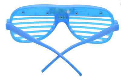 Flashing LED Shutter Shades at The Company