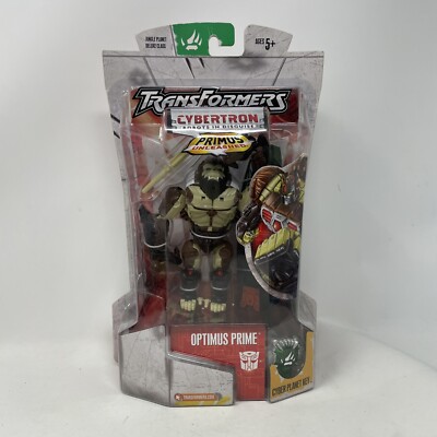 Transformers OPTIMUS PRIME Cybertron Jungle Planet Primus Unleashed Deluxe NEW