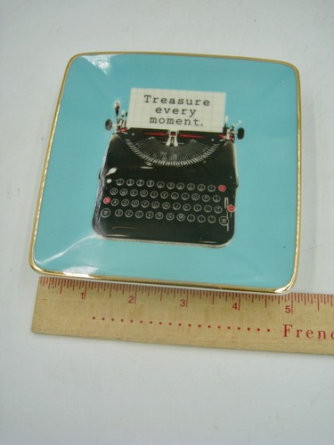 Victorian Trading Co Schmuck Tablett Schatz jeden Moment Schreibmaschine - Bild 2 von 3