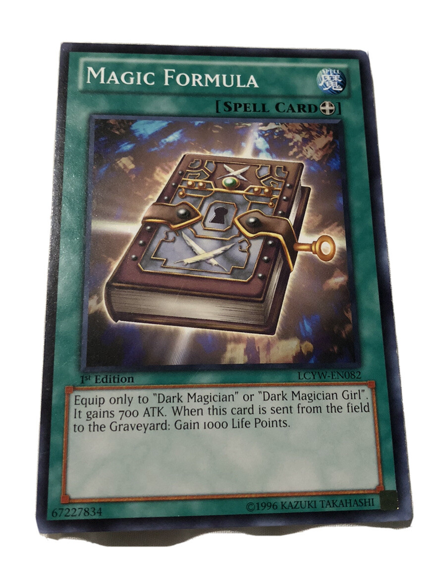 Yugioh! Magic Formula - 1st Ed. Near Mint Condition- LCYW-EN082 | eBay Yugioh! Magic Formula - 1st Ed. Near Mint Condition- LCYW-EN082 | eBay
