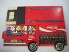 Coca-Cola Vintage Zippys Zippyville Van Cardboard Meal Container and Toy 1970s