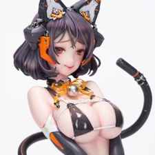 KITTEN Bust Resin figure Model Kit Unpainted Unassembled Garage Kit