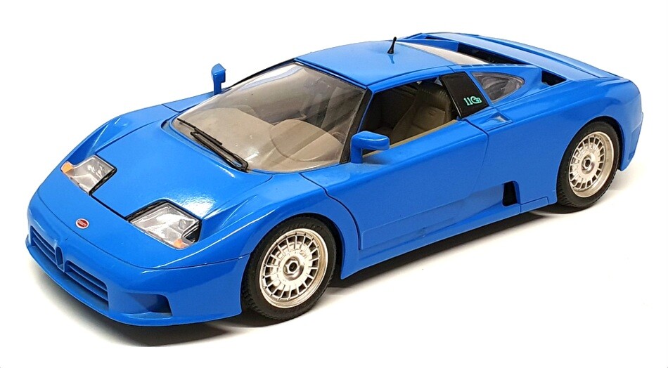Burago 1/18 Scale Diecast 3124B - Bugatti EB 110 - Blue