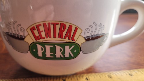 oversize Central Perk 24 Oz Coffee Mug or Soup Bowl Friends TV Show - Picture 2 of 13