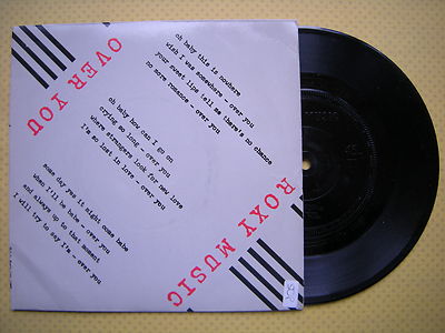 ROXY Musik - Over You / Manifesto, Polydor POSP93 Ex Zustand