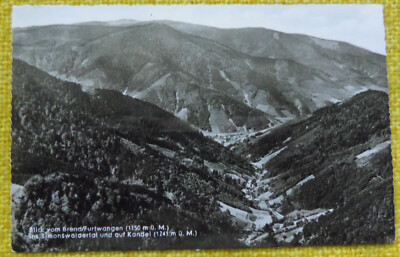 Postcard Kandel/Black Forest, view by Brend/Furtwangen (19-23)