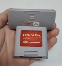 Performance Tremor Pak for Nintendo 64 N64 w/ Battery Cover - Tested/Works