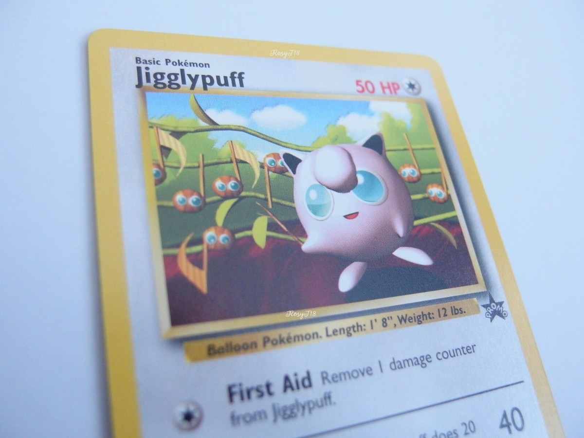 ORIGINAL Pokemon Card: JIGGLYPUFF PROMO⭐ | eBay