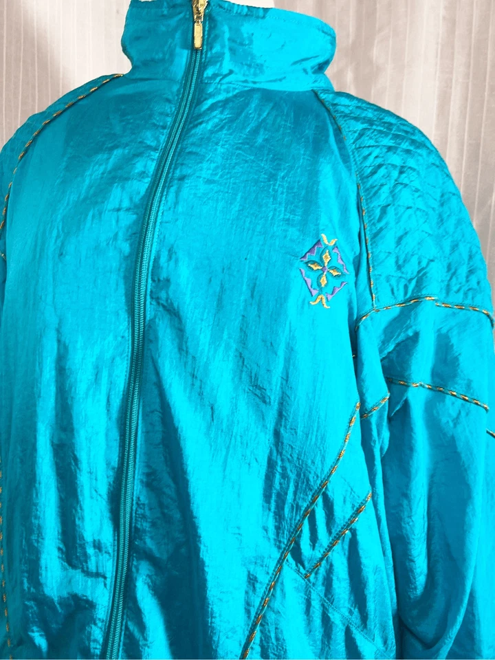 Bold Spirit | Para mujer | Juego de esquí | XL | Esquí de dos piezas azul bebé brillante vintage Wi Foto 2 de 4