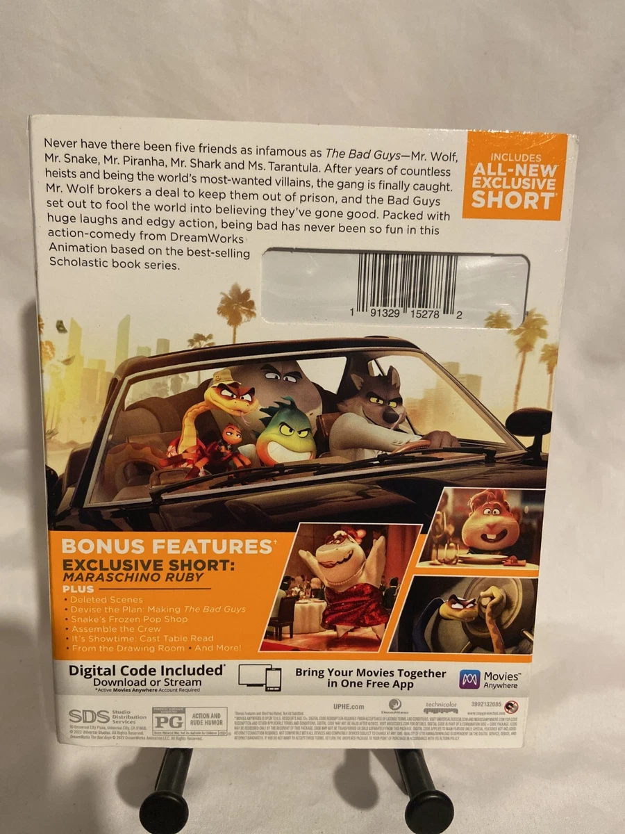 The Bad Guys Blu-Ray + Dvd Awkwafina , Richard Ayoade , Zazie.