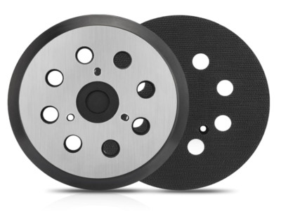 Sander Pad for Dewalt, 2 Pack 5'' 8 Hole Hook and Loop Orbital Sander Metal Pad