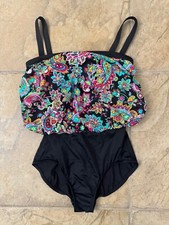 ROSE MARIE REID SWIM ONE-PIECE BATHING SUIT WOMENS SIZE XL