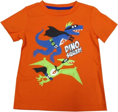 Epic Threads Boys' Graphic Dino Gaming Print T-Shirt 2T-2 (33-35'')( 27-30lbs)