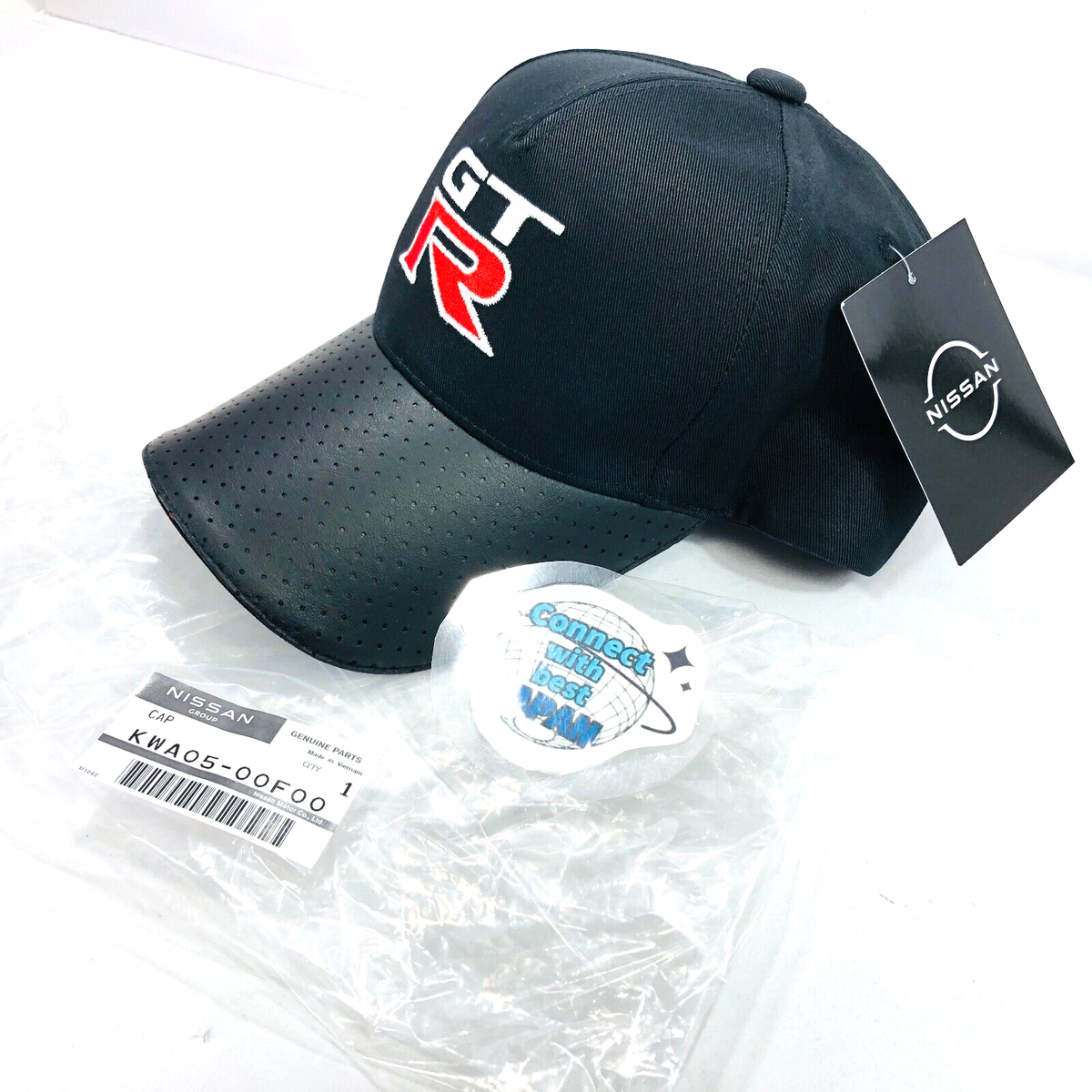 NISSAN Genuine GTR GTR cap Rare Logo Cap hat car accessory Black