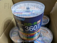 Verbatim Blu-ray Blank discs BD-R DL 50GB 1-6x 100 VBR260RP100SV1 Inkjet Printab