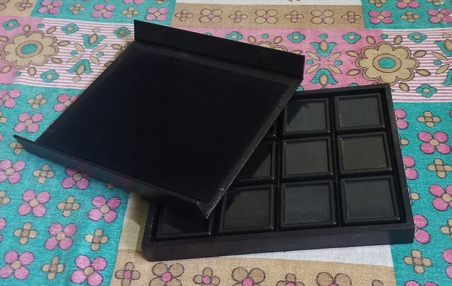 Gemma Diamante Display Conservazione 12pc 5x5 CM Nero Scatole con Coperchio Tray Gemma Diamante Display Conservazione 12pc 5x5 CM Nero Scatole con Coperchio Tray