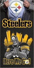 Pittsburgh Steelers Cornhole Board Vinyl wraps