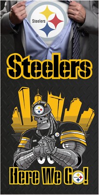Pittsburgh Steelers Cornhole Board Vinyl wraps