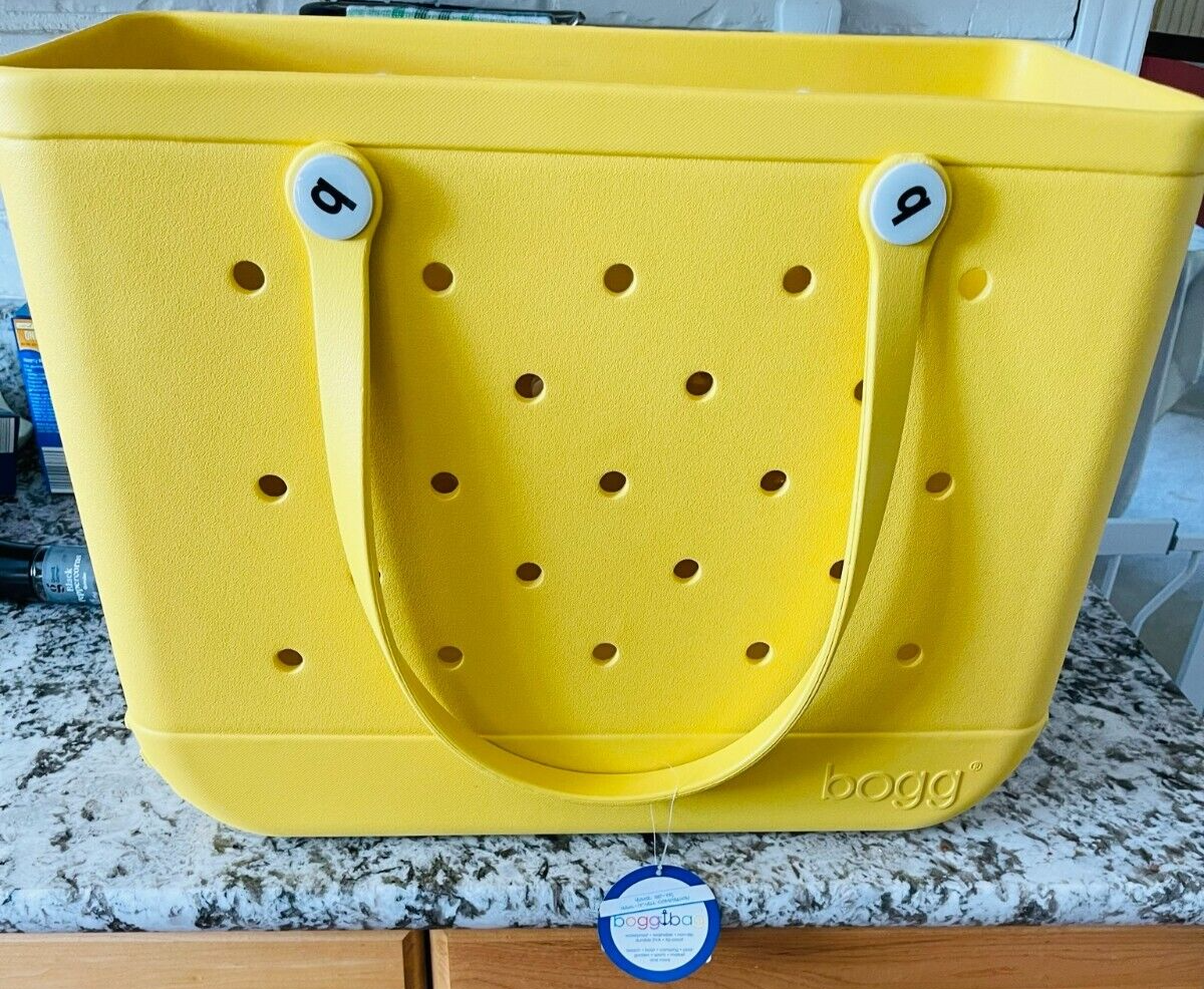 ☘☘☘The Original Bogg Bag Yellow There Large Tote Hard To Find Immediate  Ship☘☘☘
