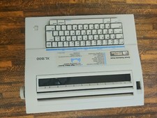 Smith Corona XL 1500 Electric 5A Typewriter Portable W/ Carrying Case Handle thumbnail