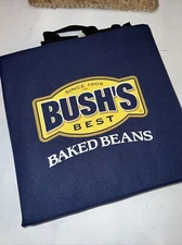 VINTAGE BUSH'S BEST ADJUSTABLE STRAP CARRY CASE BAG BAKED BEANS ADVERTISEMENT