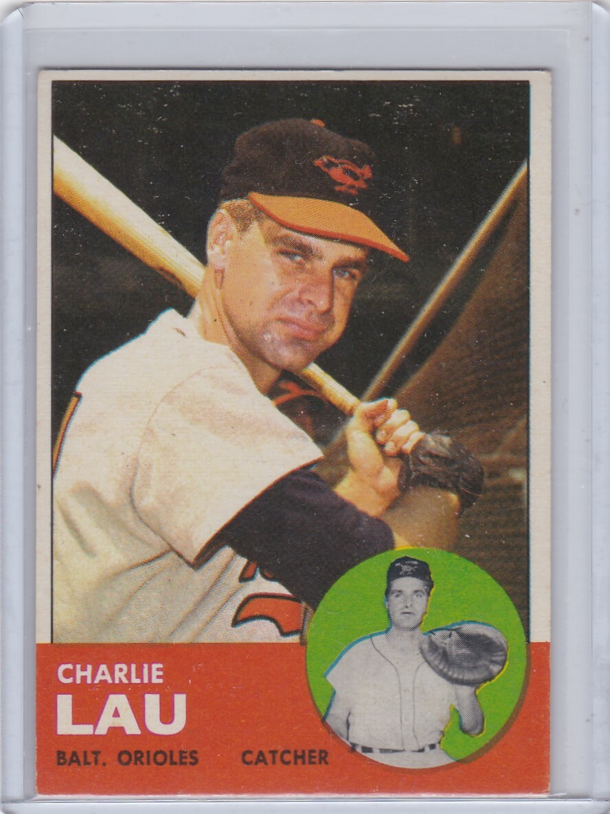 FILA 1963 Topps Baseball #41 Charley Lau Free Shipping!