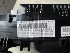 MERCEDES BENZ C CLASS W204 2014 2.1 CDI SPEEDO SPEEDOMETER A2049005813
