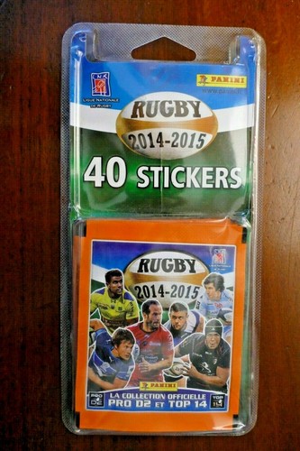 Rugby Panini Rugby Top 14 2024-2025 - Blister De 8 Pochettes (40 Stickers) Stickers Panini