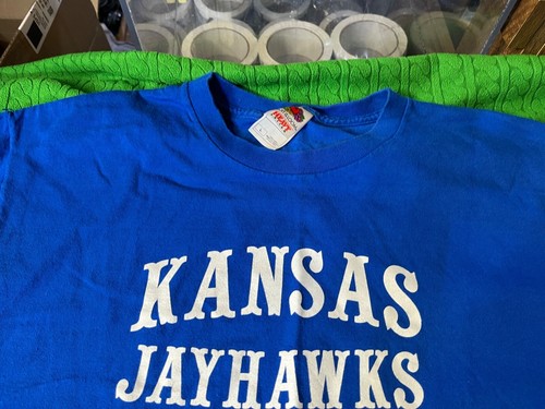 KU KANSAS JAYHAWKS LOGO SHIRT LARGE - Picture 3 of 4