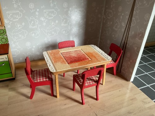 MEUBLES DE MAISON DE POUPÉE - CUISINE ÉQUIPÉE - LUNDBY OF SWEDEN - 1970/1975 - Photo 8/24