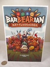 New Open Box 2018 GreenBrier Games BarBEARian Battlegrounds Age 8+ 2-4 Players B