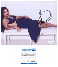 Teyana Taylor 'One Battle After Another' Sexy Signed 8x10 Photo 'Perfidia' ACOA