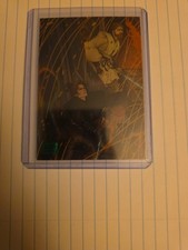 2025 Topps Chrome Star Wars Galaxy Mustafar Rain Green Lava Refractor 1/175