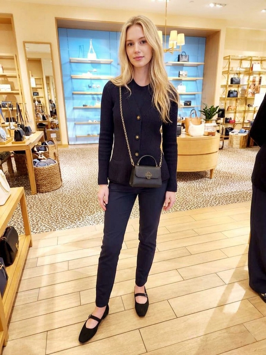Latest Tory Burch Britten Black Pebbled leather Mini Bag Crossbody