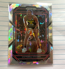 Panini 2023 Prizm WNBA Ice Prizm Victoria Vivians Indiana Fever #122