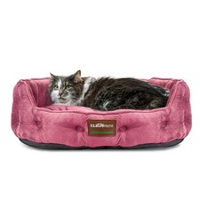 Cozy Round Pet Bed for Small Dogs and Cats, Machine Washable, Non-Slip