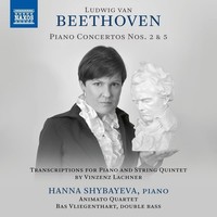 Audio Cd - Ludwig Van Beethoven - Piano Concertos Nos. 2 & 5 - Naxos -D- Neu