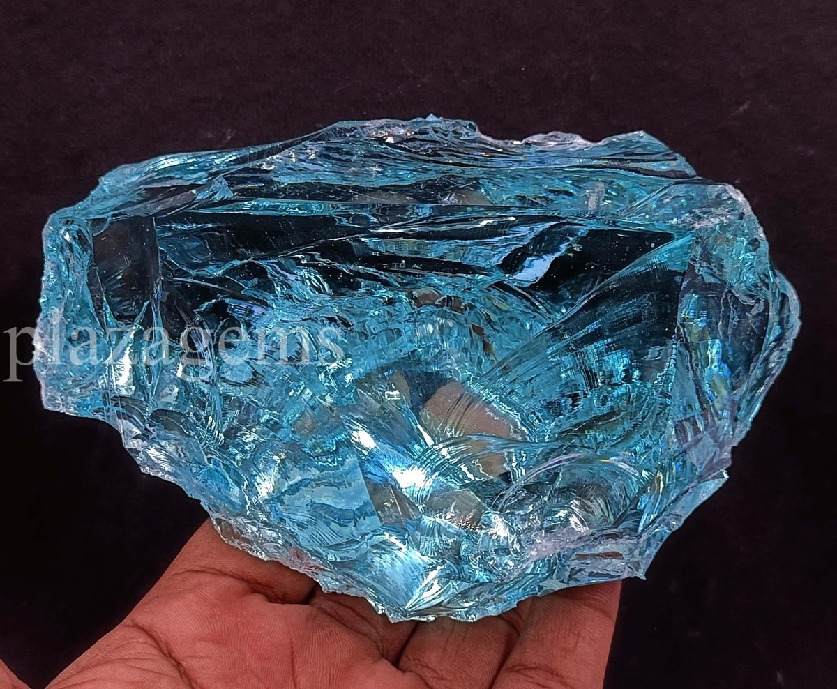 Huge 5000 Ct Sky Blue Aquamarine | Natural Raw Uncut Gem | EGL