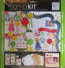 Me And My Big Ideas HAPPY BIRTHDAY Scrapbook ...