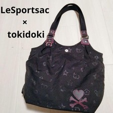 LeSportsac tokidoki Black Nylon Tote Bag A4 Compatible 14 