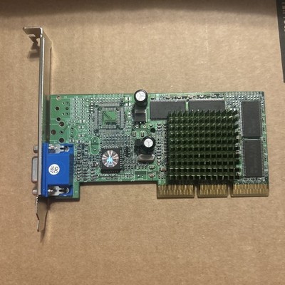 Pine Nvidia Riva TNT2 M64 32MB AGP VGA Video Graphics Card 
