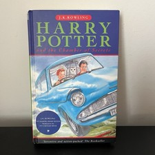Harry Potter and the Chamber of Secrets Hardback Book - 1st Edition 2nd Print