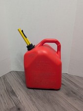 Vintage Scepter 5 Gallon Gas Can w/Spout - Very Solid Tank