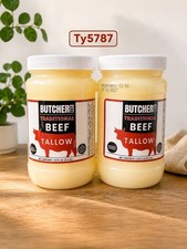 2x Beef Tallow  - Good for Cooking, Baking ~ ...