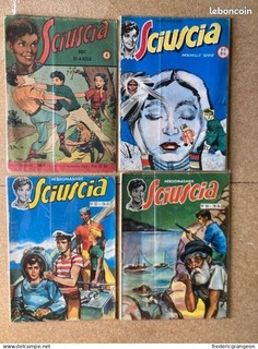 Lot de 11 Bd PF Sciuscia (2e série) N°4 9 37 38 47 48 50 61 62 64 69