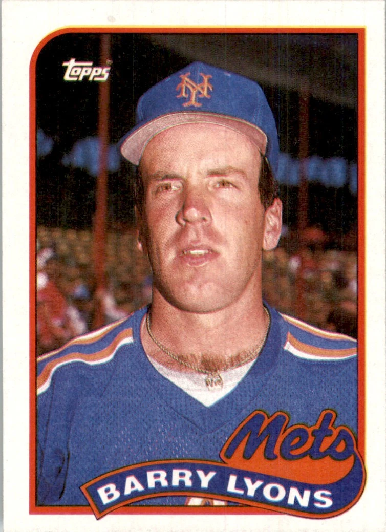 Barry Lyons trading card