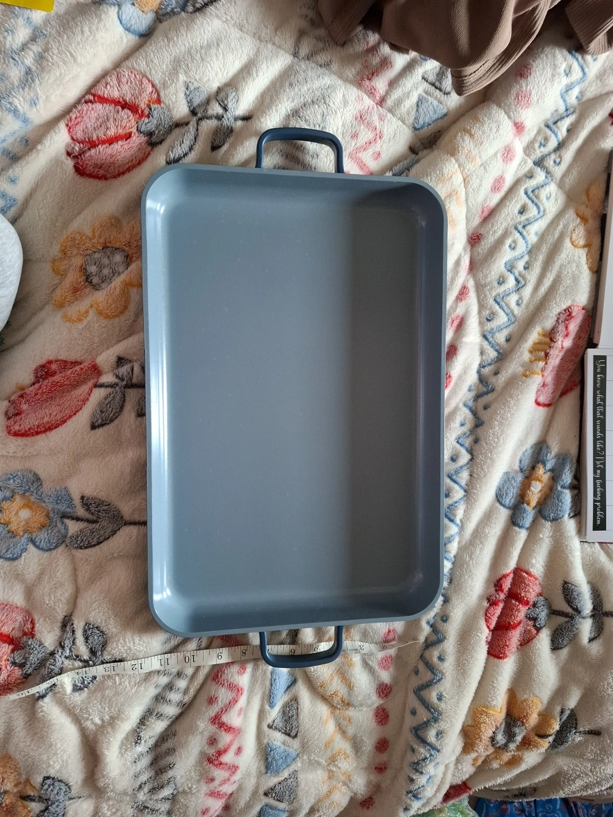 Our Place Large Blue Griddle Pan Roasting Tray Non Stick