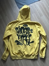 LFDY (Live Fast Die Young) Hoodie Gelb mit Print