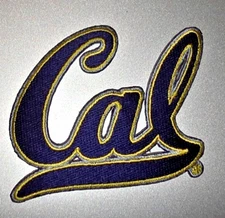 CALIFORNIA GOLDEN BEARS Embroidered Iron/Sew On Patch 4"X3" SHIPPED FROM USA